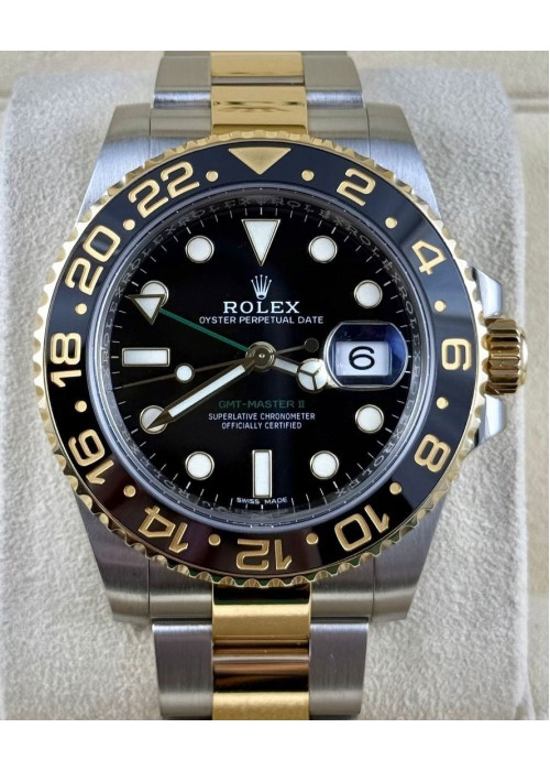 二手 ▶️ Rolex 勞力士 GMT-Master II ◀️ 116713LN 2016年錶 (40mm) 